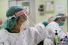 Healthcare workers in PPE