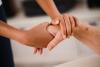 Holding hands