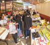 Wholesale food market in Hong Kong