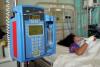 Hospitalized Asian girl