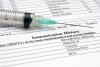 Immunization history form