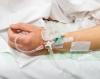 IV port in patient's arm