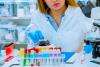 Lab worker PCR test