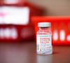 Moderna COVID vaccine vial