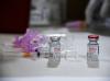 Moderna vials and syringes
