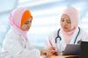 Muslim doctor and nurse