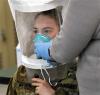 Fit-testing an N-95 respirator