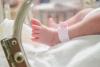Newborn baby's legs
