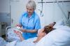 Nurse dispensing oral medication