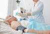 Older hospital patient respiratory care