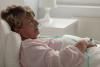 Patient on oxygen