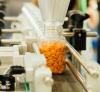 Pills on assembly line