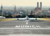 Plane landing in Munich