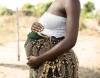 Pregnant woman in Africa