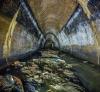 Raw sewage under ground