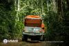Truck in rural Liberia.