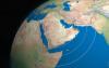Saudi Arabia globe