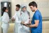 Saudi hospital scene