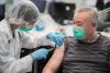 senior man vaxxed