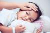 Sick young girl