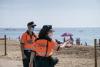Spain beach police