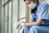 tired health worker