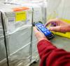 Tracking vaccine shipment with smartphone