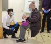 UK COVID-19 vaccination center