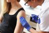 Vaccinating teen girl