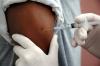 Vaccine in arm