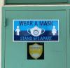 "Wear a mask" sign
