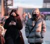 Women wearing masks in Copenhagen