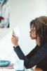 Young woman viewing smartphone